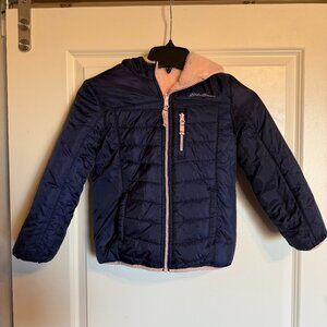 Eddie Bauer Girls' Reversible Jacket – Size XS (5/6)